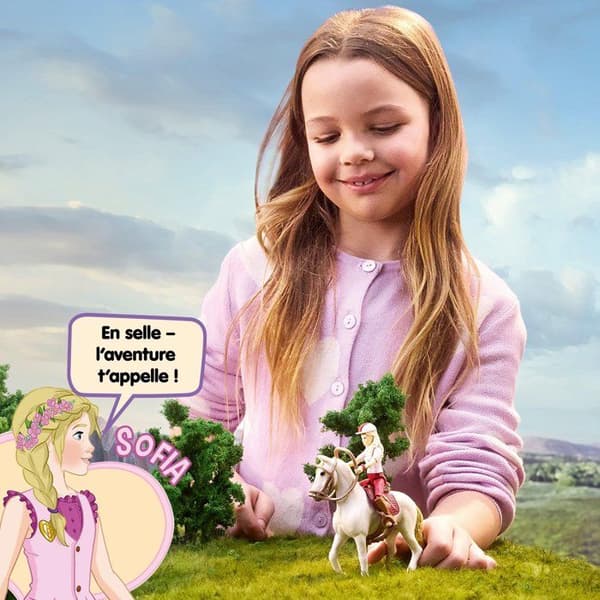 Sofia and Blossom Figures, SCHLEICH 42713 Horse Club, 4 år