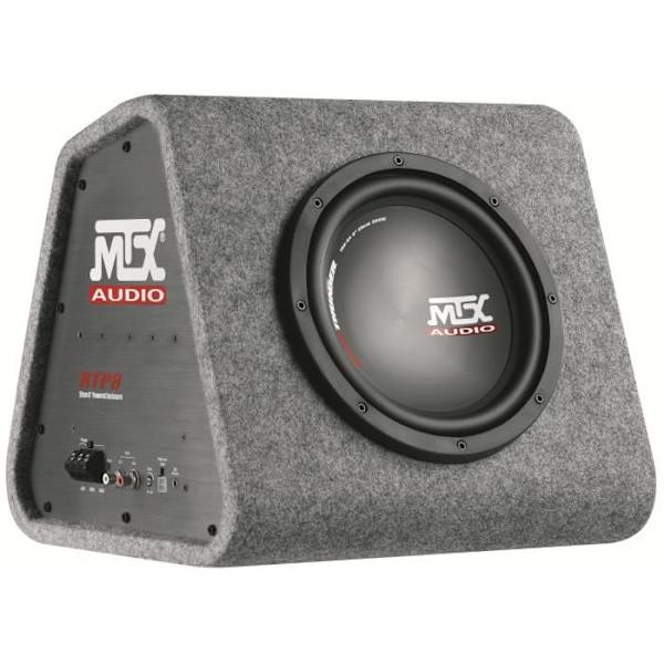 MTX RTP8 klass-D förstärkt subwoofer med Ø20 cm 120 W RMS subwoofer