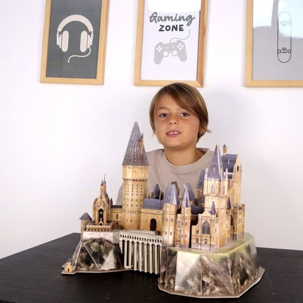 3D-pussel - Hogwarts slott - EXPLORA - 540302 - Harry Potter-licens - 197 bitar - Från 8 år