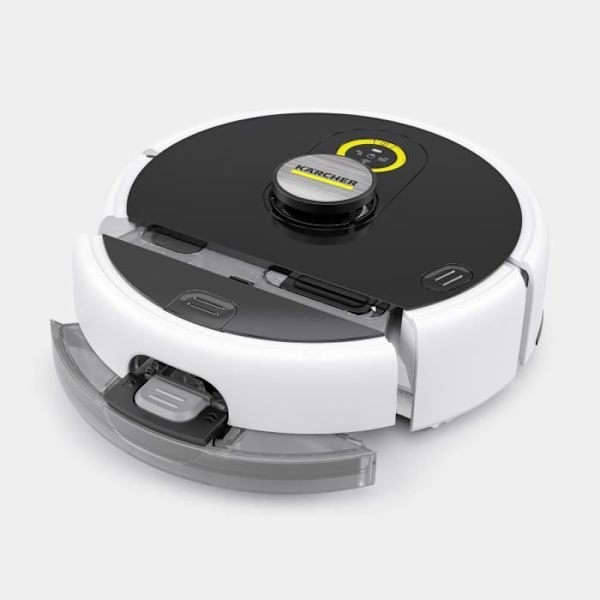 NYA KARCHER RCF 3 - Ansluten golvmoppningsrobot - Autonomi 120 min - Rengöringsrulle - LiDAR-navigering - Programmerbar