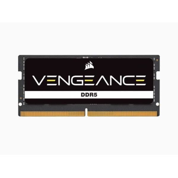 RAM -minne - Corsair - Vengeance DDR5 - 16GB 1x16GB SODIMM - 4800 MHz - 1.1V - Svart (CMSX16GX5M1A4800C40)