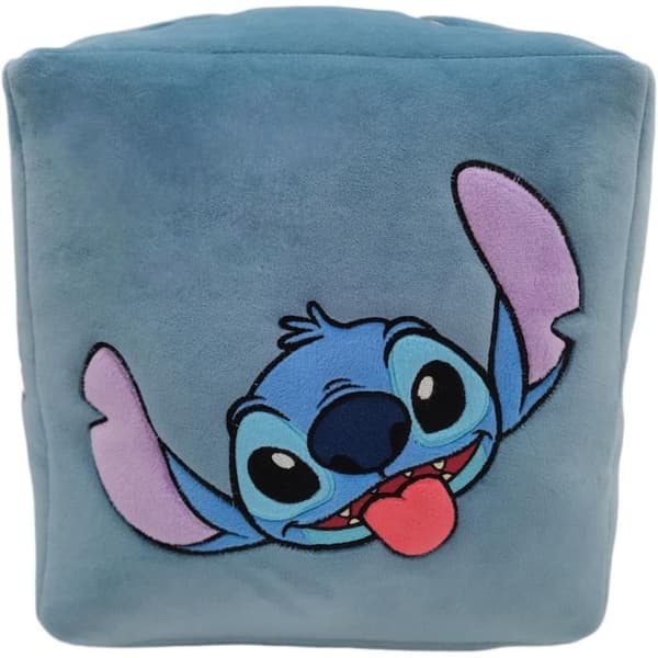 Kudde - Kub - LILO & STITCH - Mikrofiber - 25 x 25 x 25 cm