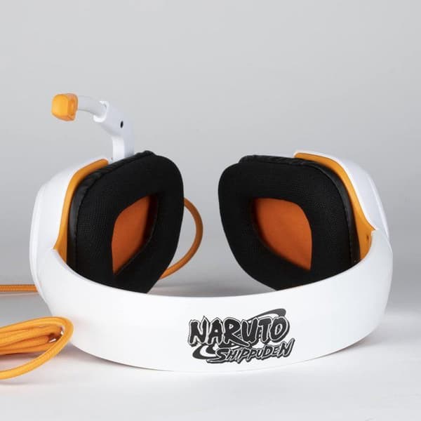Gamingheadset - Trådbundet - PS4, PS5, Switch, Xbox One och Series X|S - Konix - Naruto Shippuden - Mikrofon - 1,5m Kabel - Naruto