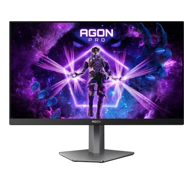 PC-skärm - AOC - AG256FS - 24,5 FHD - IPS-panel - 390Hz - 0,3ms - Justerbar i höjdled - 2 HDMI 1 DP - Adaptive Sync - Svart