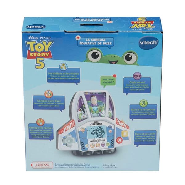 VTECH - TOY STORY 5 - BUZZS UTBILDNINGSKONSOLL - Flerfärgad