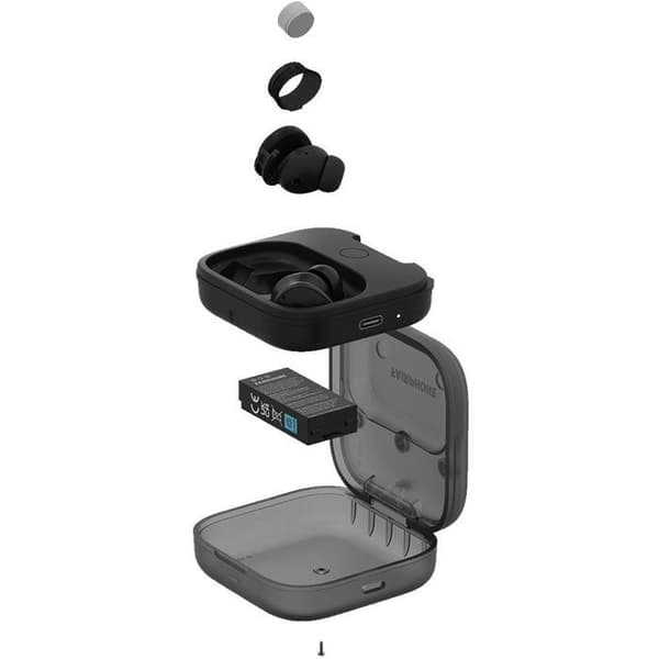 Trådlösa hörlurar - FAIRPHONE - True Wireless - Svarta