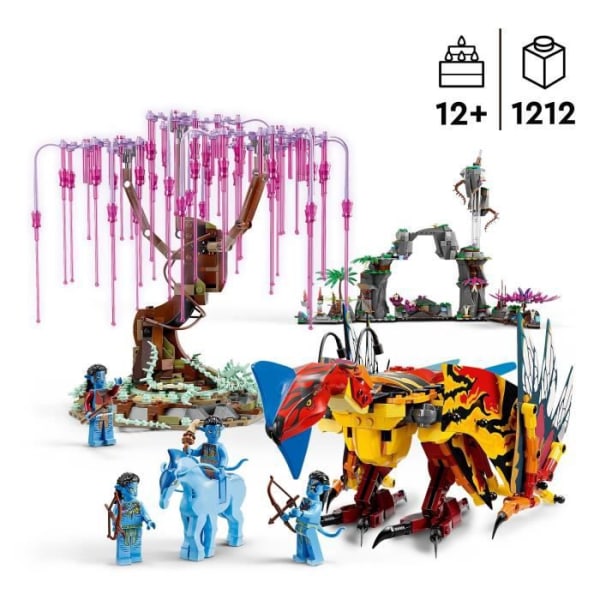 LEGO Avatar 75574 Toruk Makto och själarnas träd, leksak, minifigur Jake Sully, film 2022