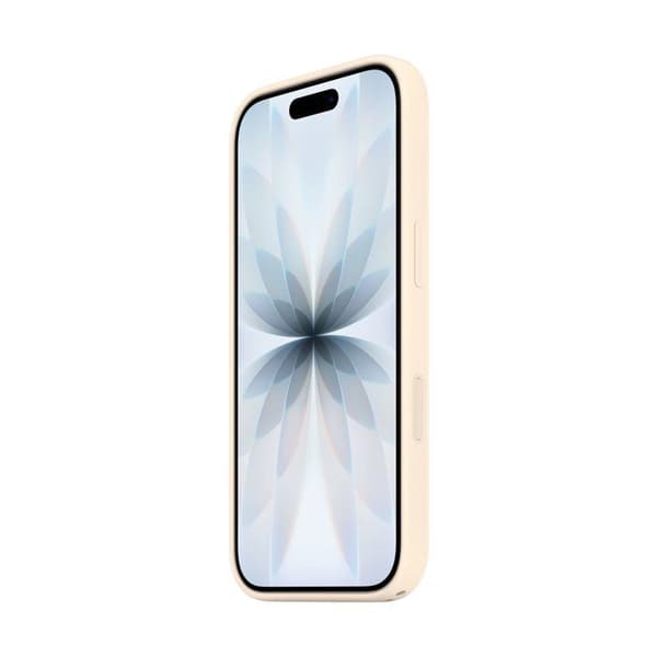 APPLE iPhone 17 - Silikonskal med MagSafe - Vanilj