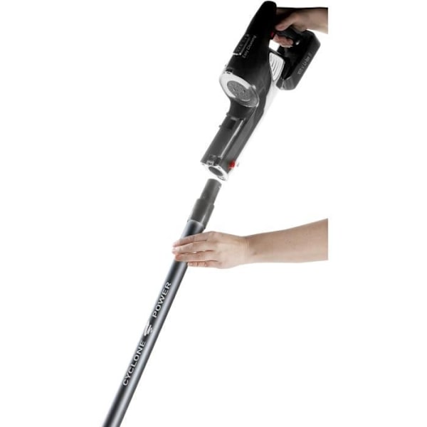 Domo DO1032SV - 2 i 1 - 18,5 V kvast dammsugare - Li -ion batteri - cyklonisk system - roterande borste
