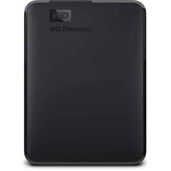 Western DIGITAL Elements Bärbar extern hårddisk 5 TB svart