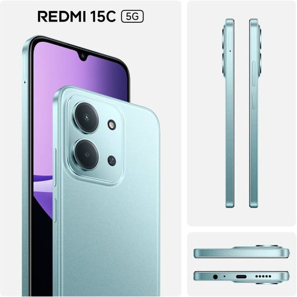XIAOMI - Redmi Note 15C 5G - 4 / 256 GB - Mintgrön