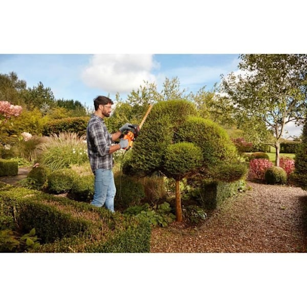 BLACK & DECKER 50cm 500W häcksax - Med sågblad BEHTS301