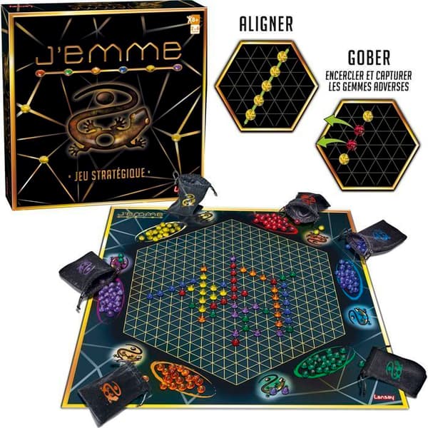 J'EMME - Brädspel - LANSAY - Från 8 år