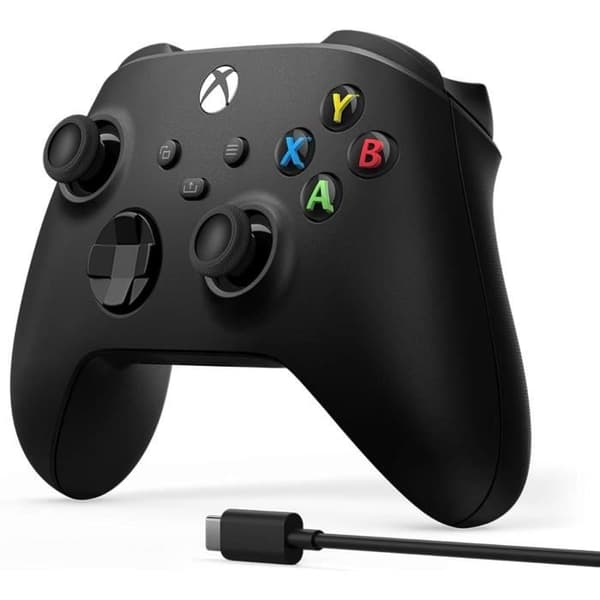 Xbox trådlös handkontroll + USB-C-kabel  svart