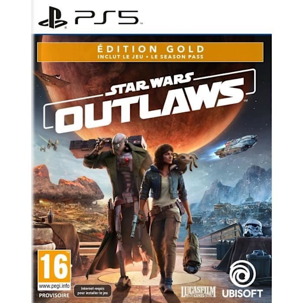 Star Wars: Outlaws - PS5-spel - Gold Edition