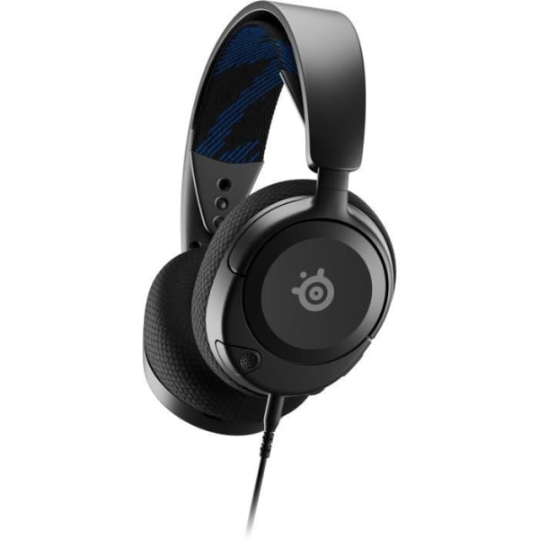 Gaming Headset - STEELSERIES - Arctis Nova 1P - Kabelansluten - Multiplattform - Svart