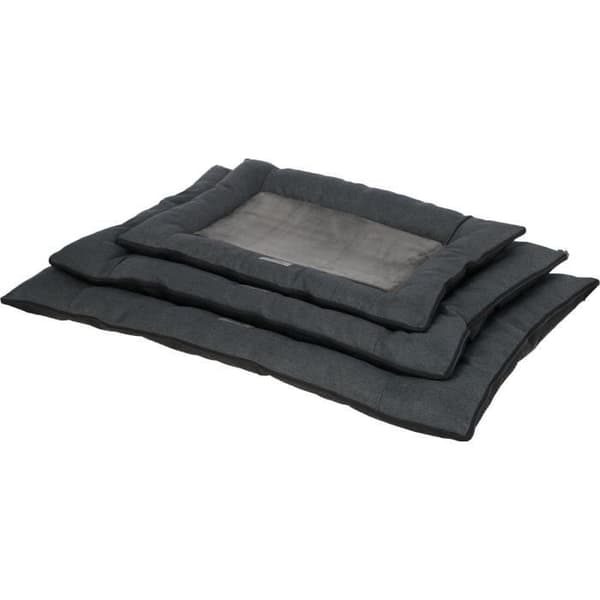 KERBL - Memory foam madrass L - 80 x 55 x 9 cm - PLATIN ORTHO kudde - Grå -