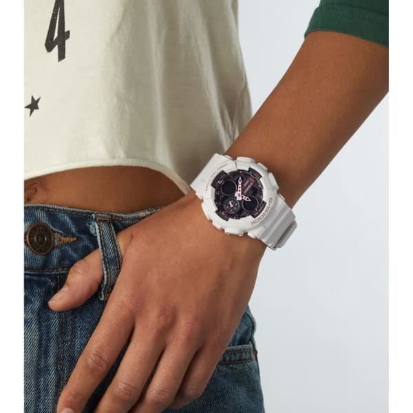 Casio G-Shock Classic Damklocka Vit - CASIO - Quartz - Dubbel skärm - Vuxen - Plast - Rund
