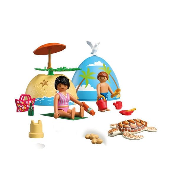 Playmobil 72101 2-i-1-ägg: Strandsemester