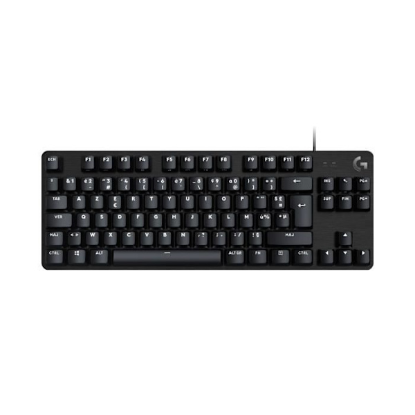 LOGITECH G - Gaming Keyboard - G413 TKL SE - Mekanisk, Bakgrundsbelyst, Svart Aluminium