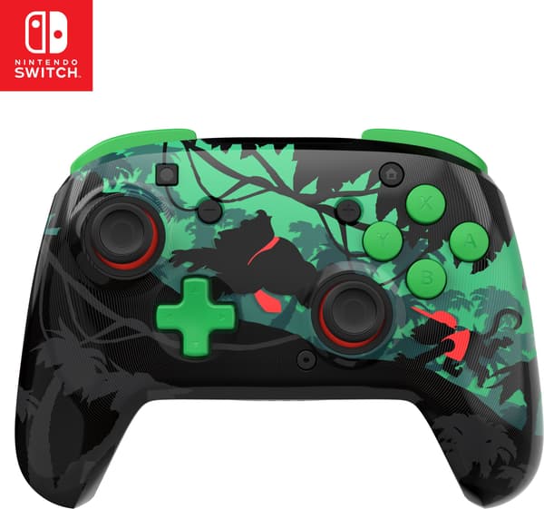 Gamepad - Nintendo Switch - Donkey Kong Rematch - Trådlös - Röd/Gul - Turtle Beach