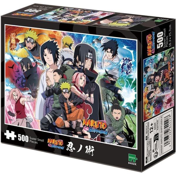 Pussel Naruto Shippuden 500 supersmå bitar - EPOCH Pussel - 8402K