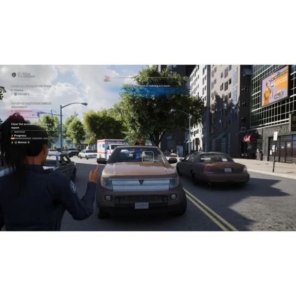 Polis simulator Patrol Office PS4 -spel