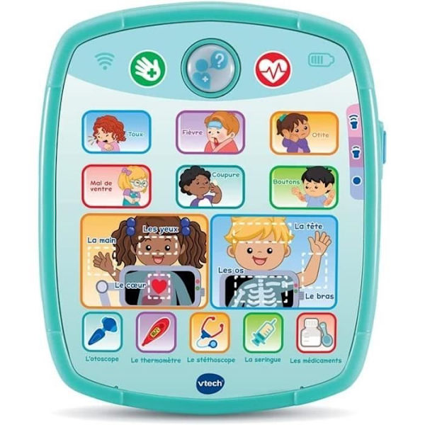 VTECH - 1,2,3 Imitate Me - Electronic Doctor Apprentice Kit - Barn låtsas leksak