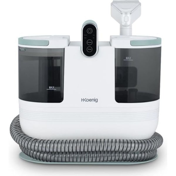 Varmvatten textilrengöring - HKoeNIG TWT88 - 1600 ml - 290 ml/min - 1200 W - Vit