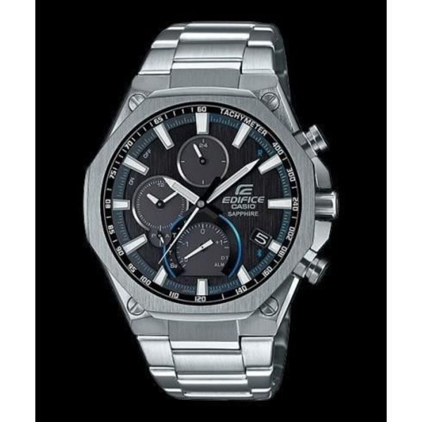 Klocka - CASIO - EQB-1100D-1AER - 51,1 mm - Rostfritt stål - Bluetooth Smart - Solar