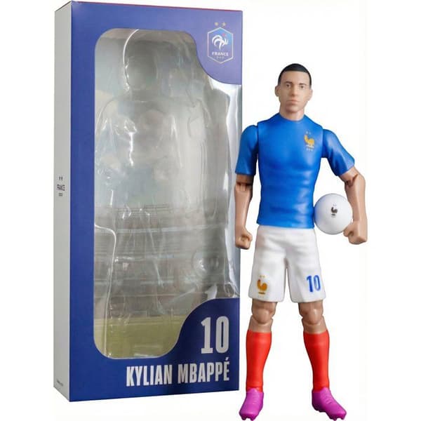 Ledad figur - Frankrikes landslag - MEGABLEU - Mbappé nummer 10 - 20 cm