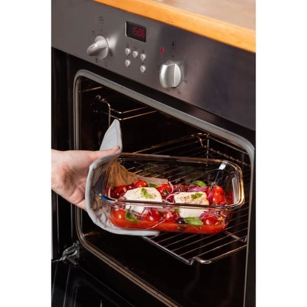 Set med 7 förvaringsbehållare - PYREX - Cook & Go - Glas - Lufttätt lock