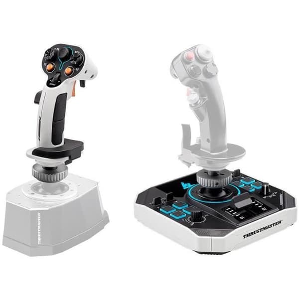 Rymdjoystick - THRUSTMASTER - Sol-R 1 Flightstick - 44 knappar - 16-bitars HEART-teknik - Ambidextrös med bas