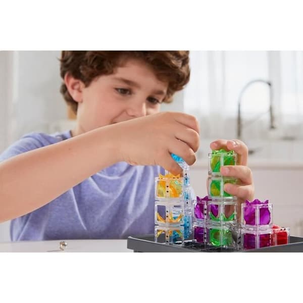 Gravity Maze logikspel, Pussel, Circuit-ball-Construction, 60 utmaningar, 8 år gammal-Ravensburger, 76433, ThinkFun