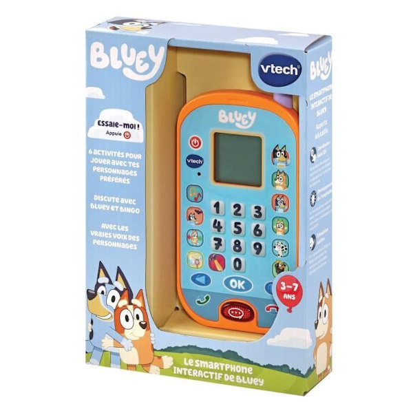 Vtech - Bluey - Blueys interaktiva smartphone