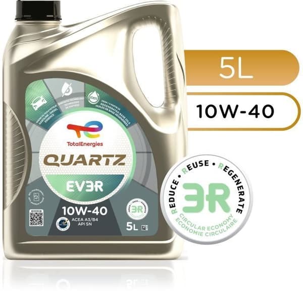 Motorolja - TOTALENERGIES - Quartz EV3R 10W-40 - 5L