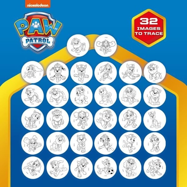 Ritprojektor - LISCIANI - Paw Patrol Ritskolaprojektor