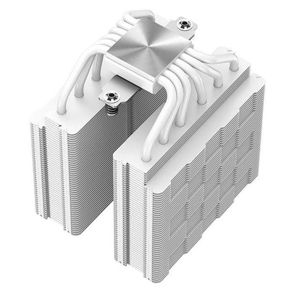 DEEPCOOL Gammaxx AG620 ARGB (Vit) - A-RGB CPU-kylare - 2x120mm