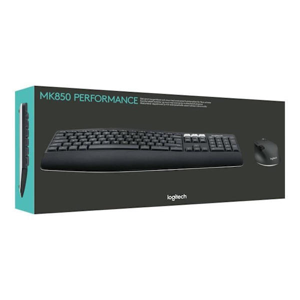 Logitech PERFORMANCE MK850 Trådlöst tangentbord och musuppsättning