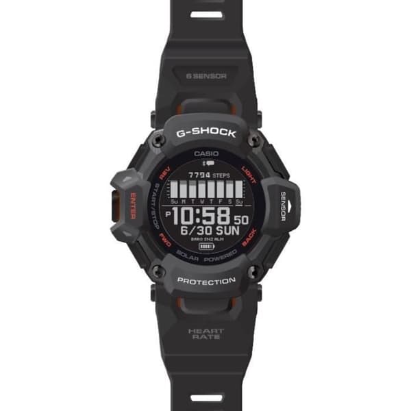 Klocka - CASIO - G-Shock Sport - GBD-H2000-1AER - Svart och orange