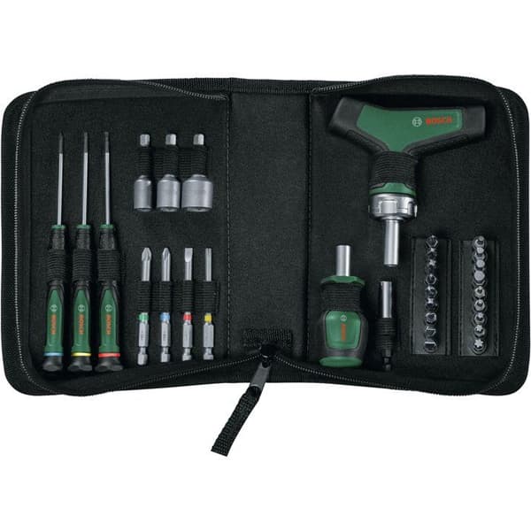 BOSCH 31-delad precisionsskruvmejselsats