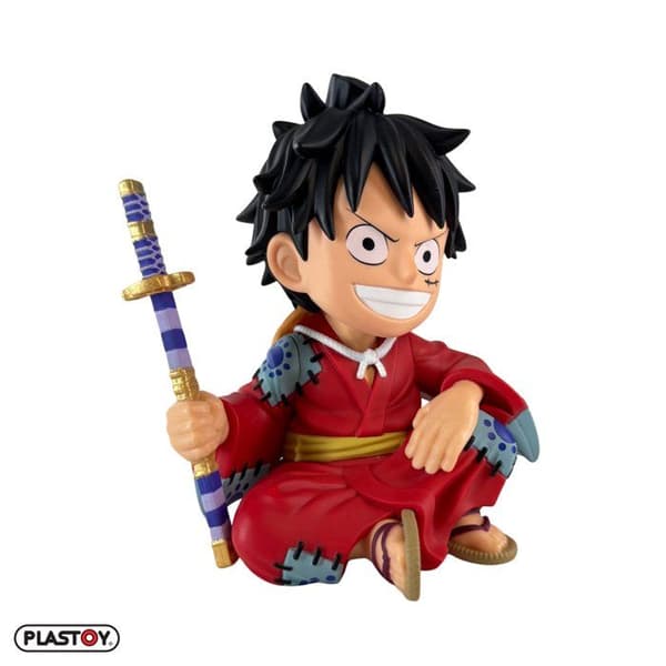 Sparbössa - PLASTOI - One Piece Luffytaro - Plast - 15 cm