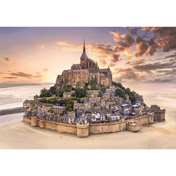 CLEMENTONI - Kompakt 1500 stycken - Mont Saint-Michel
