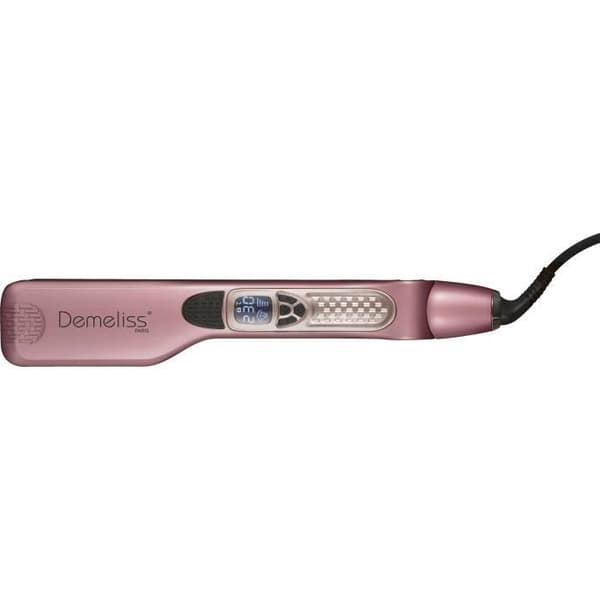Titanplattång - DEMELISS - 5 temperaturinställningar - 40 ml - Max 230°C - Cherry Chérie