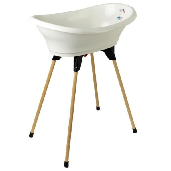 Thermobaby Vasco 5 i 1 White Lily of the Valley Bathtub - Made in France