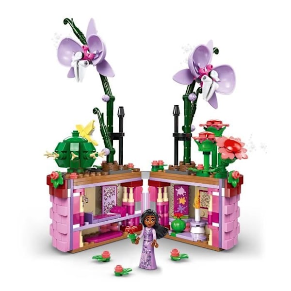 LEGO | Disney Encanto 43237 Isabelas blomkruka, filmkaraktär minidocka
