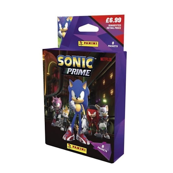 8 dekalpåsar - PANINI - SONIC PRIME (NETFLIX)