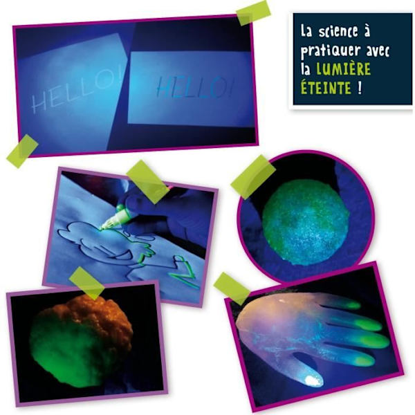 Génius Science - vetenskapligt spel - fosforescerande vetenskap - LISCIANI