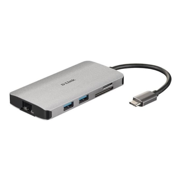 Dockningsstation - D-LINK - DUB-M810 - USB-C / Thunderbolt 3 - HDMI - 1GbE