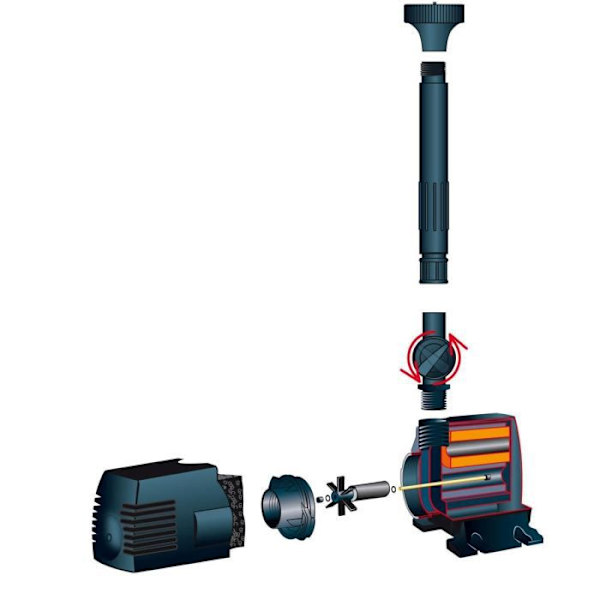 UBBINK Dammpump Xtra 400 - flöde 380l / h
